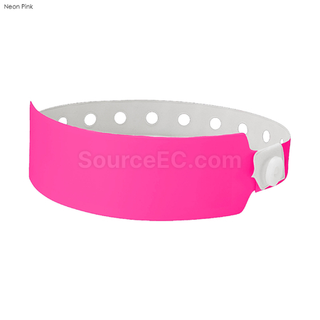 Customization Code Plastic Wrist Band 25mm Promotional Products