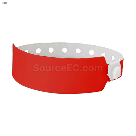 Customization Code Plastic Wrist Band 25mm Promotional Products