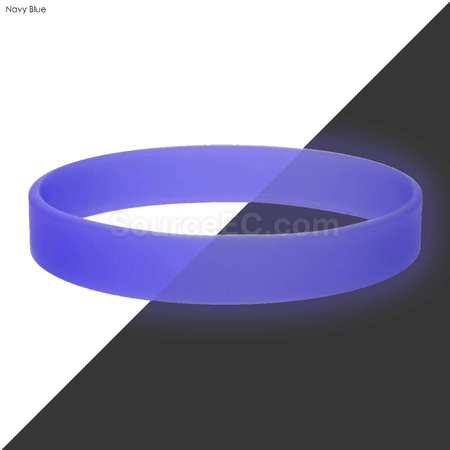 Customization Neon Glow Silicone Wrist Band Promotional Products