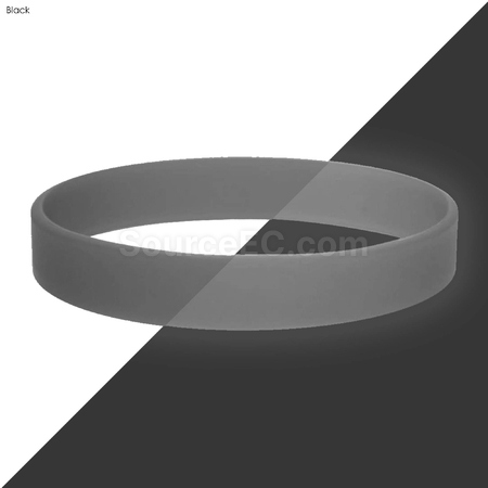 Customization Neon Glow Silicone Wrist Band Promotional Products