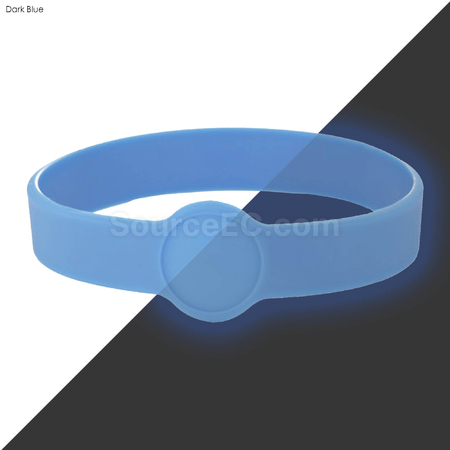 Customization Neon Glow Silicone Wrist Band Custom Design Promotional Products