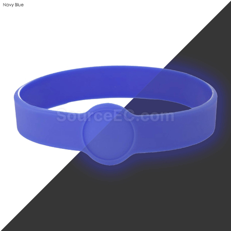 Customization Neon Glow Silicone Wrist Band Custom Design Promotional Products