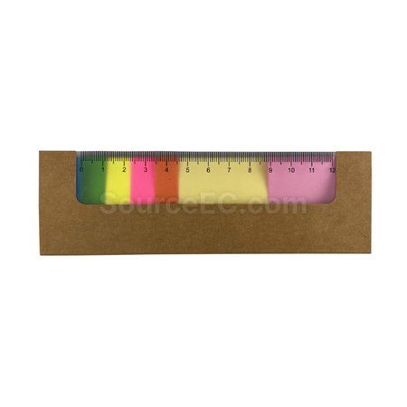 Customization Richard Ruler Sticky Note Pad Promotional Products