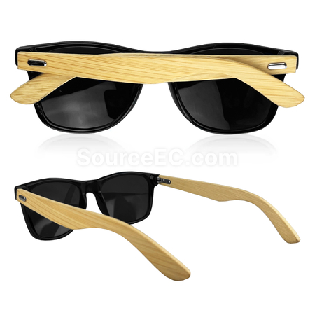 Customization Bamboo Raybeam Premium Sunglasses Promotional Products