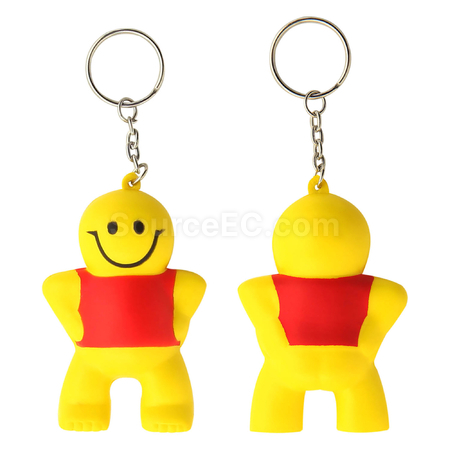 Customization Stress Little Man Key Ring Promotional Products