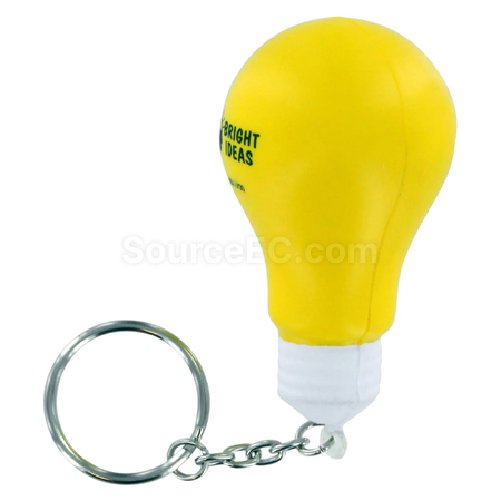 Customization Stress Lighting Blub Key Ring Promotional Products