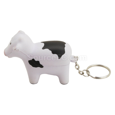 Customization Stress Cow Key Ring Promotional Products
