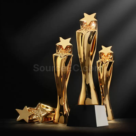 Customization Crystal Metal Trophy Promotional Products