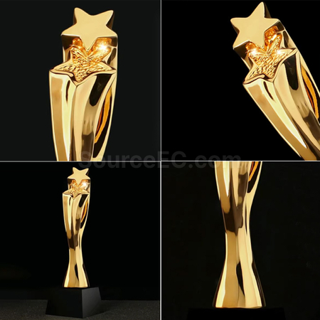 Customization Crystal Metal Trophy Promotional Products