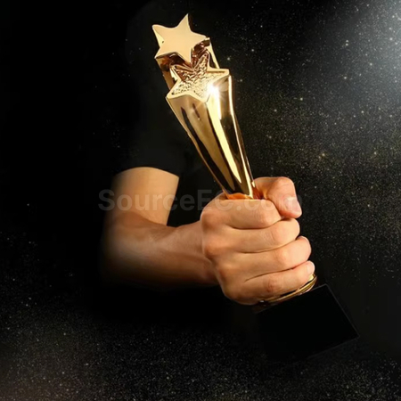 Customization Crystal Metal Trophy Promotional Products