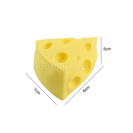 Customization Simulated Cheese Stress Relief Toy Promotional Products