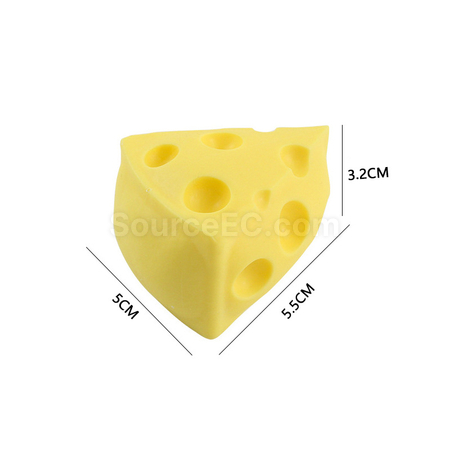Customization Simulated Cheese Stress Relief Toy Promotional Products