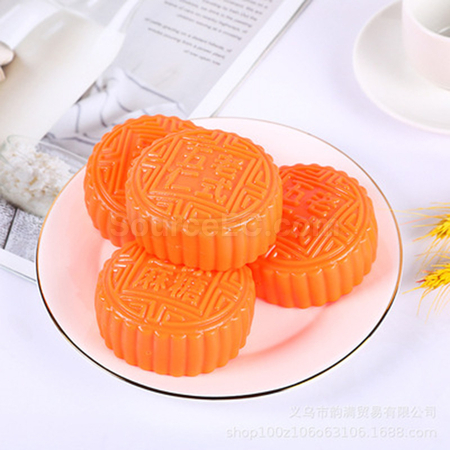 Customization Simulated Mid-Autumn Festival Mooncake Stress Relief Toy Promotional Products