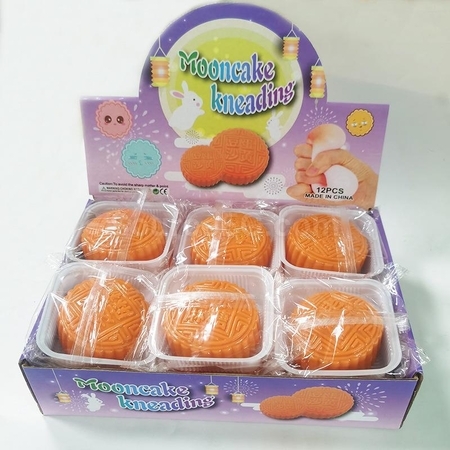 Customization Simulated Mid-Autumn Festival Mooncake Stress Relief Toy Promotional Products