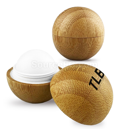 Customization Bamboo-Like Lip Balm Ball Promotional Products