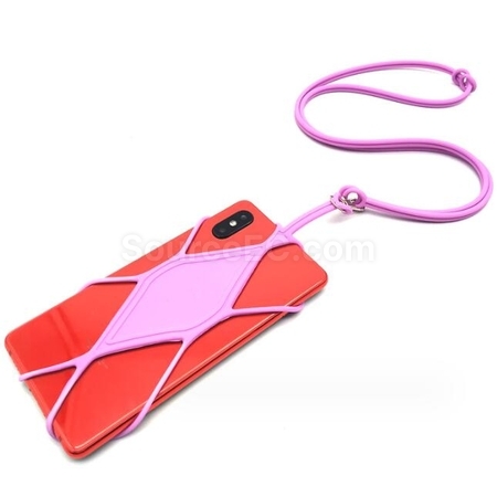 Customization Silicone Diamond Mobile Phone Sling Clip Promotional Products