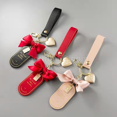 Customization Leather Keychain Bookmark Promotional Products