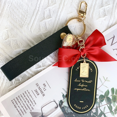 Customization Leather Keychain Bookmark Promotional Products