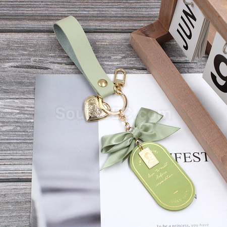 Customization Leather Keychain Bookmark Promotional Products