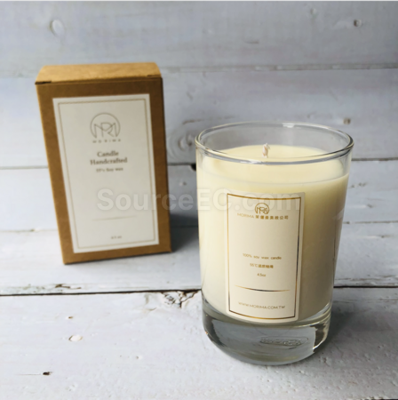 Customization ORANGE BLOSSOM WARM FRAGRANCE SOY CANDLE Promotional Products