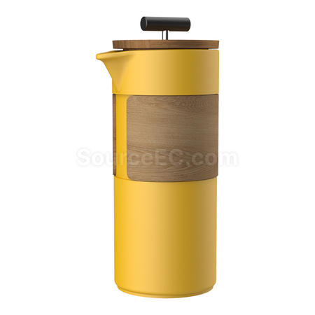 Customization Ceramic French Press Hand Brew Coffee Pot Tea Maker Coffee Set Promotional Products