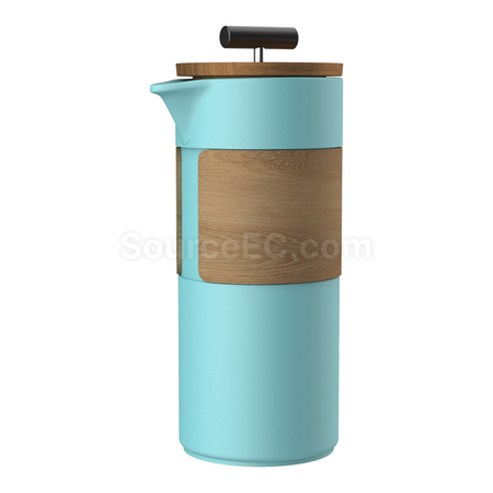Customization Ceramic French Press Hand Brew Coffee Pot Tea Maker Coffee Set Promotional Products