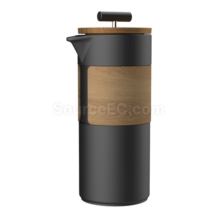 Customization Ceramic French Press Hand Brew Coffee Pot Tea Maker Coffee Set Promotional Products