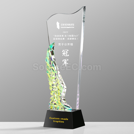 Customization Gradient Crystal Trophy Promotional Products