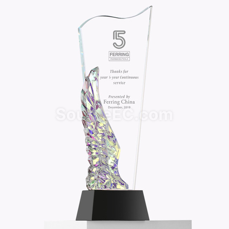 Customization Gradient Crystal Trophy Promotional Products