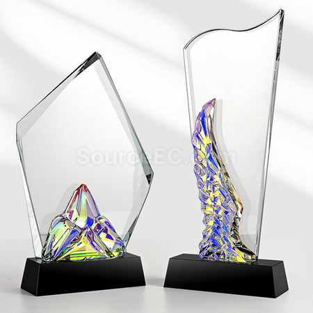 Customization Gradient Crystal Trophy Promotional Products