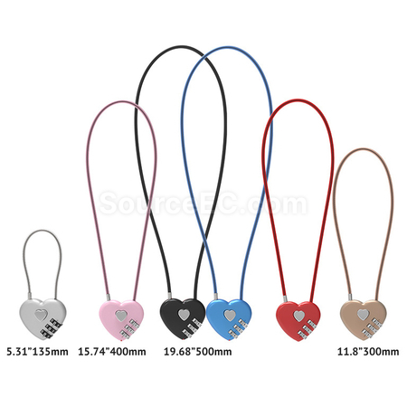 Customization Heart Password Lock Promotional Products