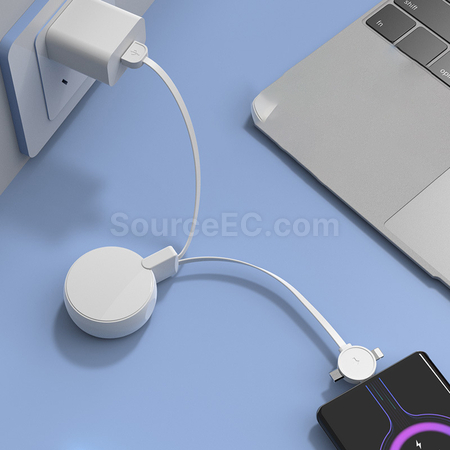 Customization Multifunctional Three-In-One Charging Cable Promotional Products