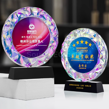 Customization Crystal Trophy Promotional Products