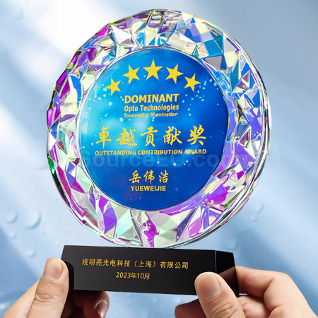 Customization Crystal Trophy Promotional Products