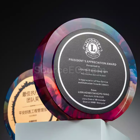 Customization Crystal Trophy Promotional Products
