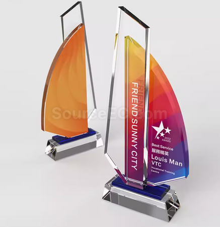 Customization Crystal Trophy Promotional Products