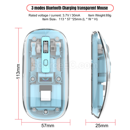 Customization Magnetic Wireless Bluetooth Mouse Promotional Products