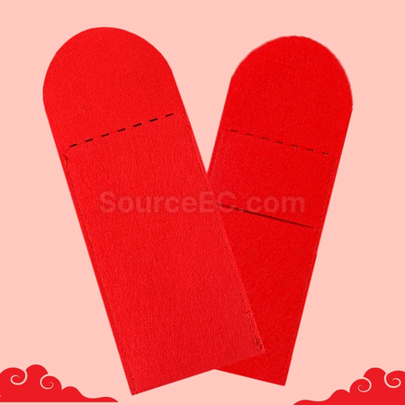 Customization Felt Red Pocket Promotional Products