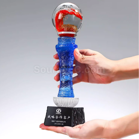 Customization Glass Crystal Trophy Promotional Products