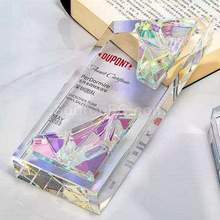 Customization Creative Glazed Crystal Trophy Promotional Products
