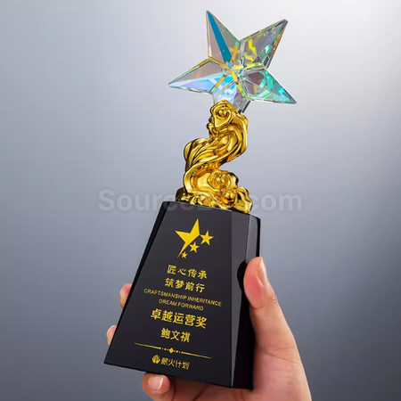 Customization Glass Crystal Trophy Promotional Products