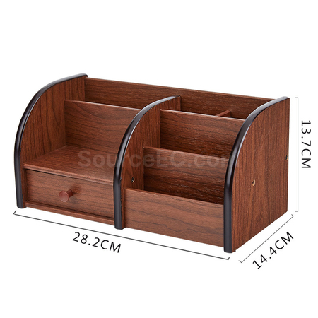 Customization Multifunctional Wooden Pen Holder Promotional Products