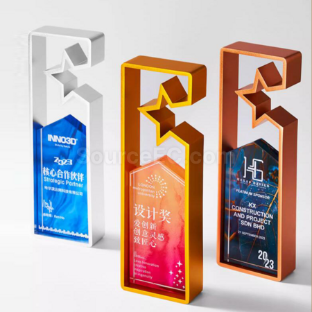 Customization Crystal Trophy Promotional Products