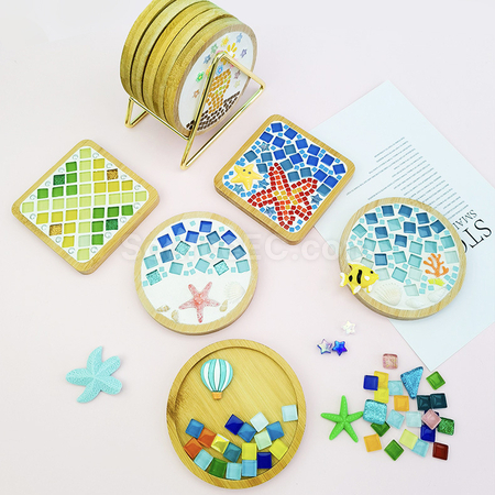 Customization DIY Mosaic Coasters Promotional Products