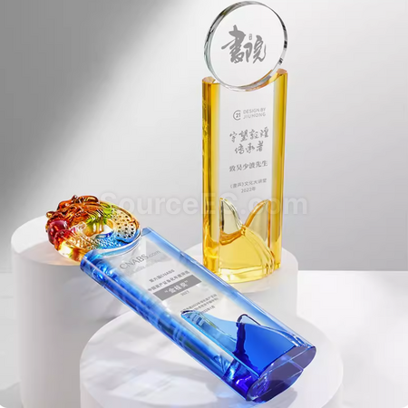 Customization Glass Crystal Trophy Promotional Products