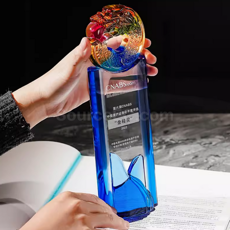 Customization Glass Crystal Trophy Promotional Products