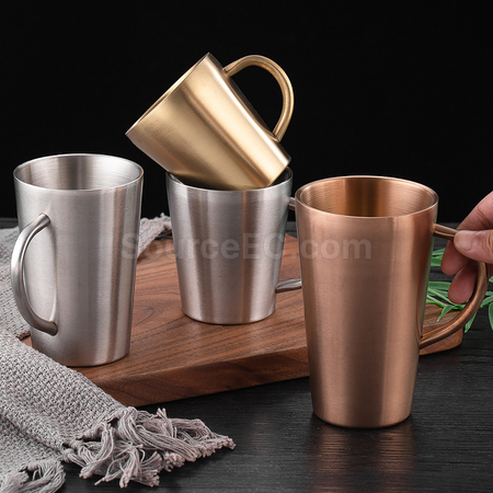 Customization Double Wall Stainless Steel Coffee Cup Promotional Products