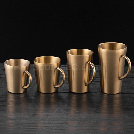 Customization Double Wall Stainless Steel Coffee Cup Promotional Products