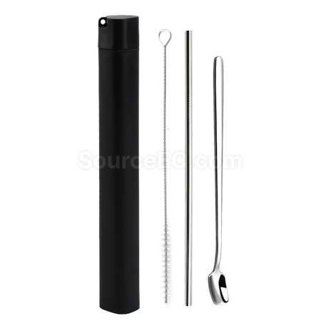 Customization Stainless steel straw set Promotional Products
