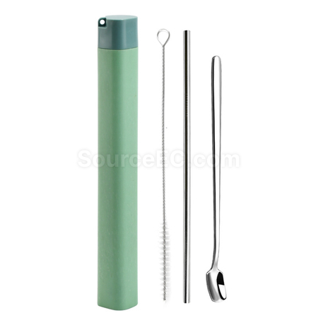 Customization Stainless steel straw set Promotional Products